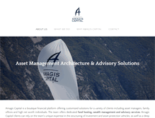 Tablet Screenshot of amagiscapital.com